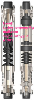 Hot sale  Rotary Gas Separator  VORTEX Gas Seperator ,seperator head and base,housing,fastener