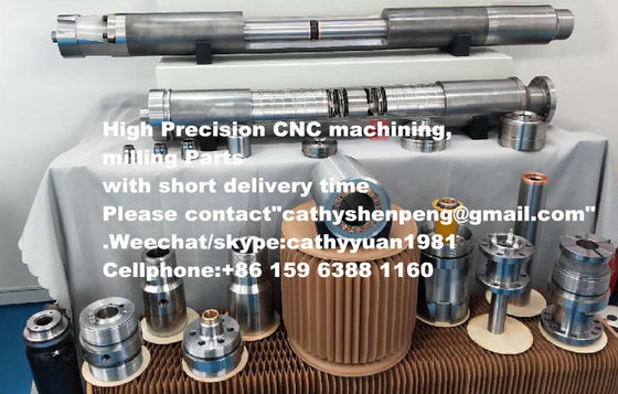 Precision GARDENER Submersible Motor Parts Nickel Plated Carbon Steel Components