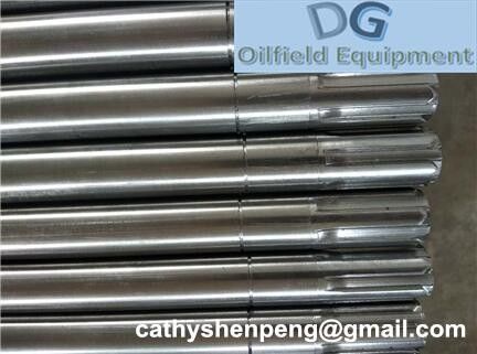 Customized Monel K-500 Pump Shaft of Oil Electric Submersible Pump with High Machining Precision