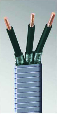150°C(302°F) flat Electric Submersible Pump Cable