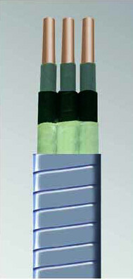 Working Temperature :205°C(401°F) Electric Submersible Pump Cable