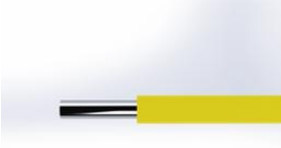 TEC Cable  with FEB OR ETFE insulation,tinned copper 0.25" OD,red PP filter 16AWG with good price and high quality