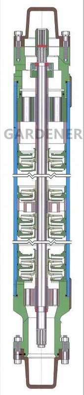 High Quality Standard 675 series Electric Submersible Downhole Pump with all sizes of pump stage and long servicing life